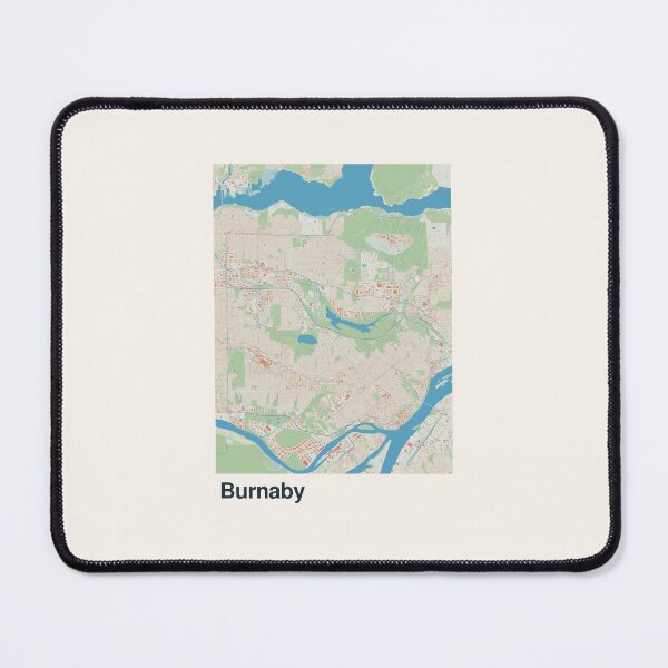 Item preview, Burnaby Minimalistic Map Art designed and sold by MapsNerd.