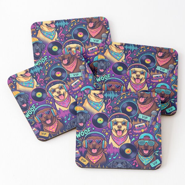 Item preview, DJ Labradors at Neon Music Festival designed and sold by Goodthingstree.