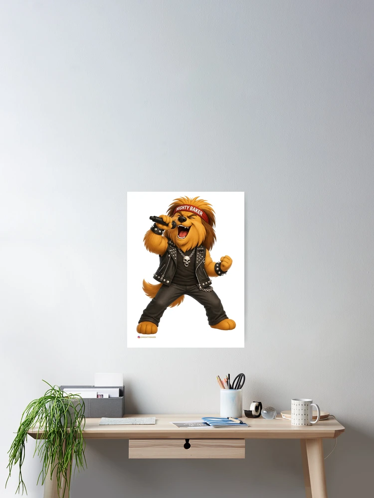 Thumbnail 2 of 3, Poster, Mightybaker Rocker designed and sold by mightybaker’s brews reviews store.