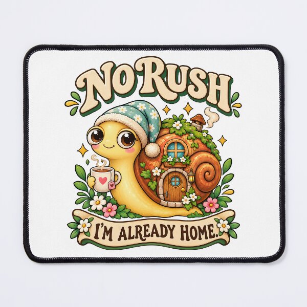 Item preview, No Rush I'm Already Home designed and sold by Flamocha.