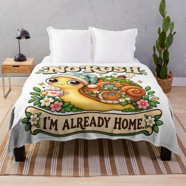 Item preview, No Rush I'm Already Home designed and sold by Flamocha.