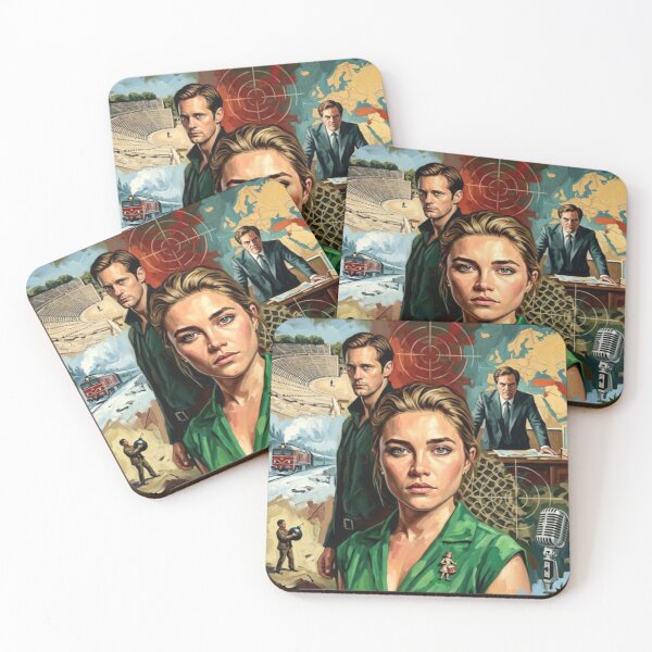 Item preview, The Little Drummer Girl Spy Thriller Fine Art Tribute designed and sold by Art's Diner.