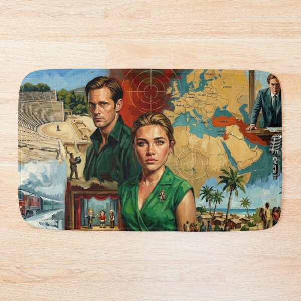 Item preview, The Little Drummer Girl Spy Thriller Fine Art Tribute designed and sold by Art's Diner.