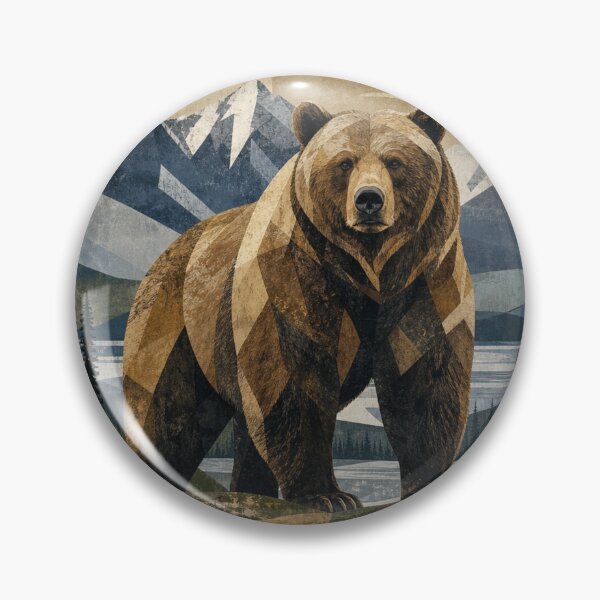 Item preview, Big Brown Bear in Kodiak Alaska designed and sold by GoodPlaceToShop.