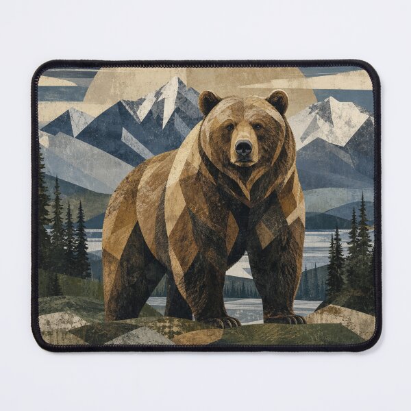 Item preview, Big Brown Bear in Kodiak Alaska designed and sold by GoodPlaceToShop.