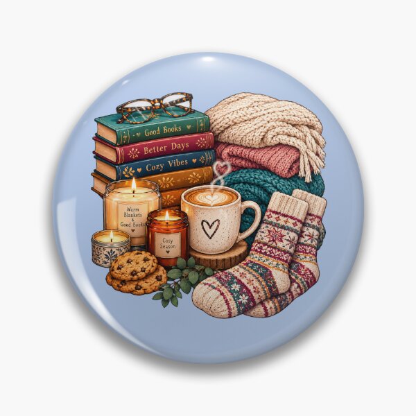 Item preview, Cozy Winter Reading Nook designed and sold by AW_Designs.