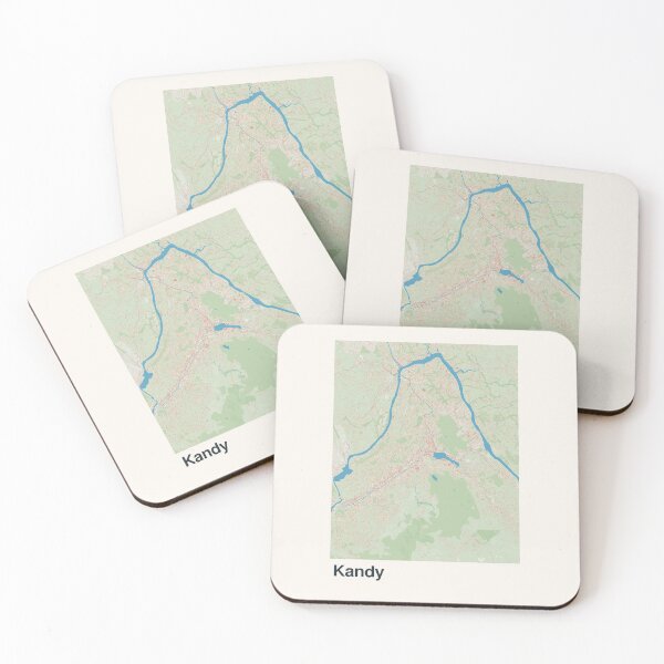 Item preview, Kandy Minimalistic Map Art designed and sold by MapsNerd.