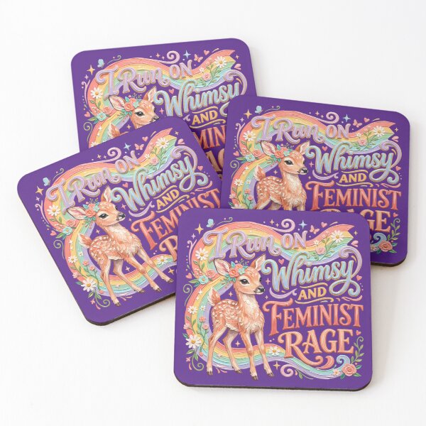 Item preview, I Run on Whimsy and Feminist Rage designed and sold by aponwao.