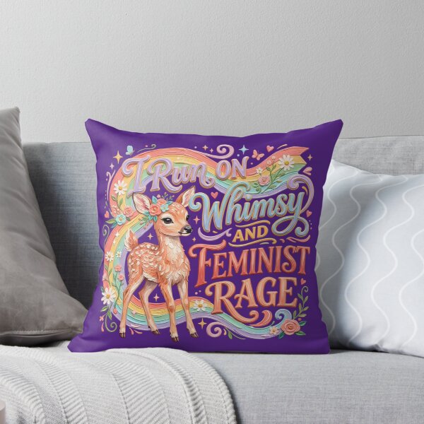 Item preview, I Run on Whimsy and Feminist Rage designed and sold by aponwao.