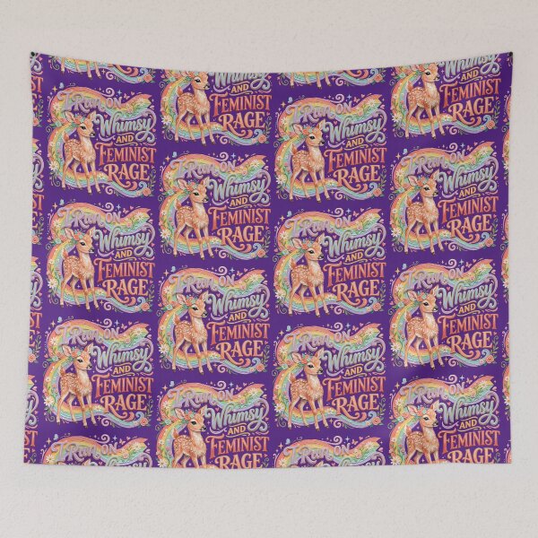 Item preview, I Run on Whimsy and Feminist Rage designed and sold by aponwao.