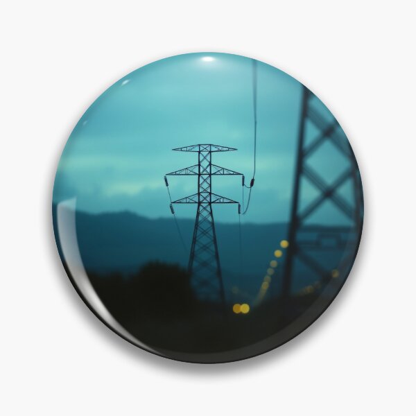 Item preview, Electricity Pylon at Twilight AI Art designed and sold by Pylon-Bureau.