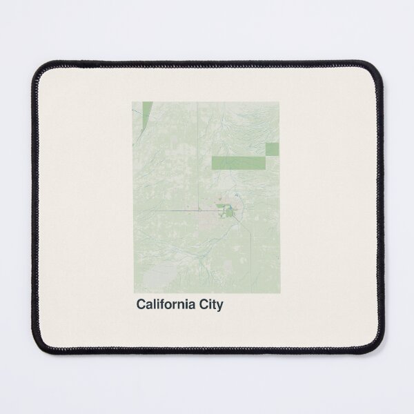 Item preview, California City Minimalistic Map Art designed and sold by MapsNerd.