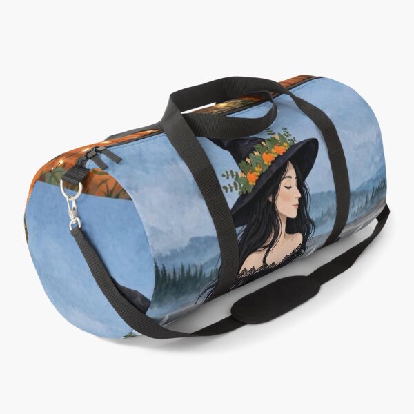 Item preview, The Witch and Her Raven Resting on a seat of Straw designed and sold by DibujandoPorfa.