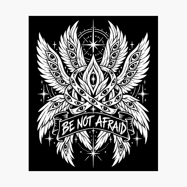Item preview, Seraphim Celestial Biblically Accurate Angel Be Not Afraid Design designed and sold by rafaeltto.