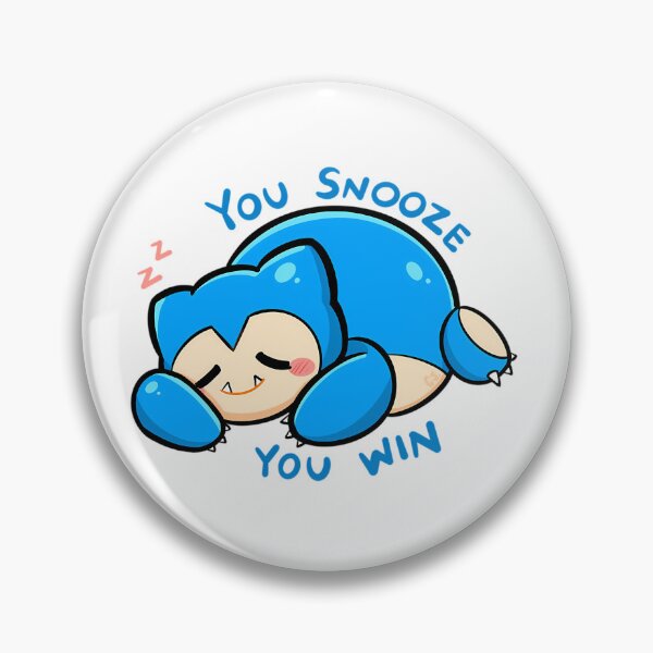 Item preview, Snorlax You Snooze You Win designed and sold by VgagMains.