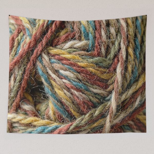 Item preview, Texture – colorful ball of yarn designed and sold by snoWorkshop.