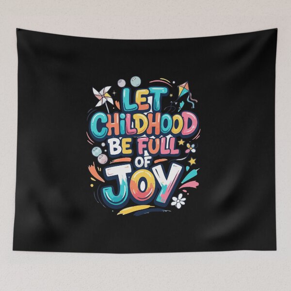 Item preview, Let Childhood Be Full of Joy Happy Kids Play Oregon School designed and sold by AmeliaShirts.
