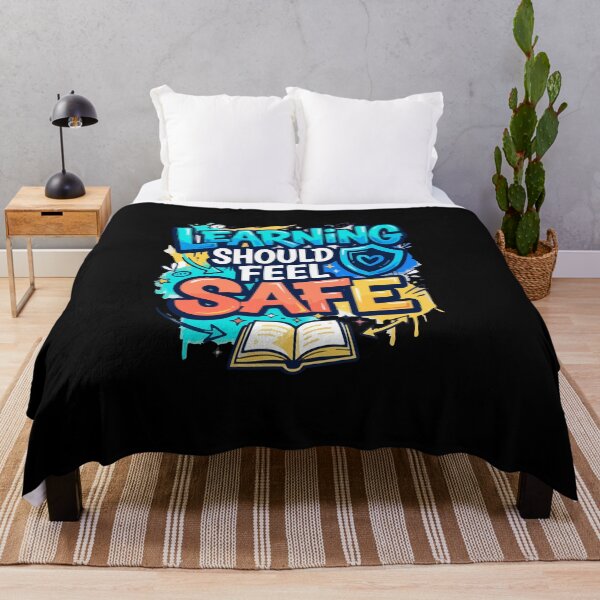 Item preview, Learning Should Feel Safe Education Graffiti Art Oregon School designed and sold by AmeliaShirts.