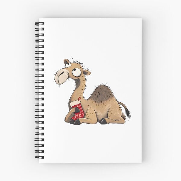 Item preview, Kneeling Camel with a Christmas Stocking designed and sold by The-Art-of-D.