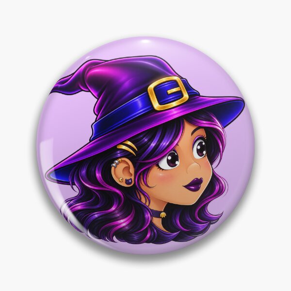 Item preview, Halloween Witch Anime (pink streaks) designed and sold by GlaDyxies.