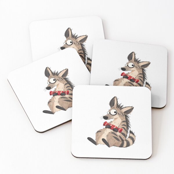 Item preview, Aardwolf Hugging a Christmas Cracker designed and sold by The-Art-of-D.
