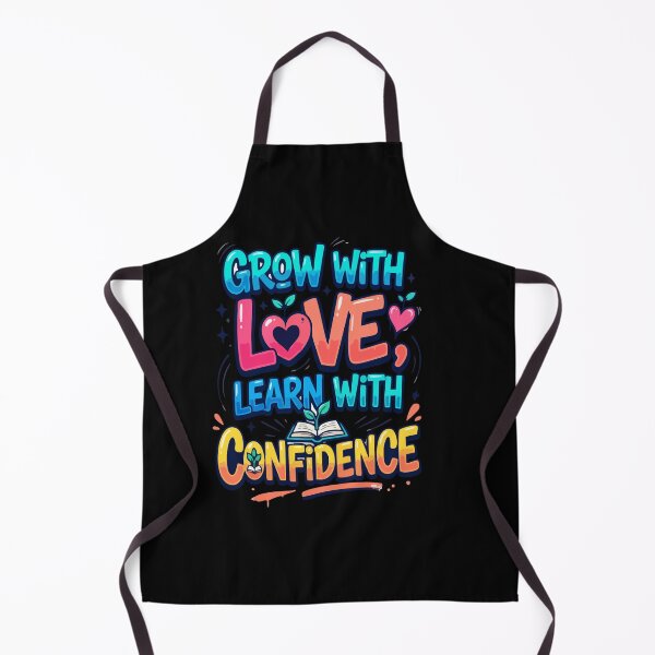 Item preview, Grow With Love Learn With Confidence Quote Oregon School designed and sold by AmeliaShirts.