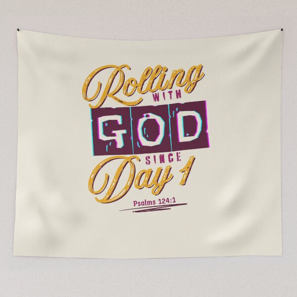 Item preview, Rolling With God - Baptism Christian Son Of God Inspirational Bible Verses - Christmas Gifts For Mom - White designed and sold by Doiemacreations.