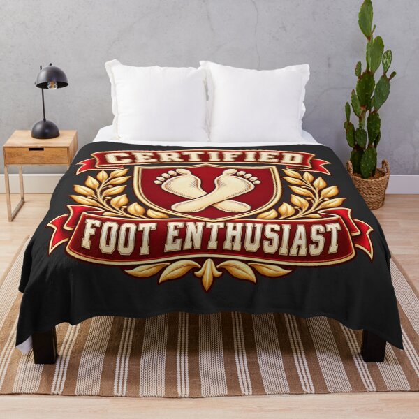 Item preview, Certified Foot Enthusiast – Unofficial Collegiate Crest designed and sold by Bernd Friese.