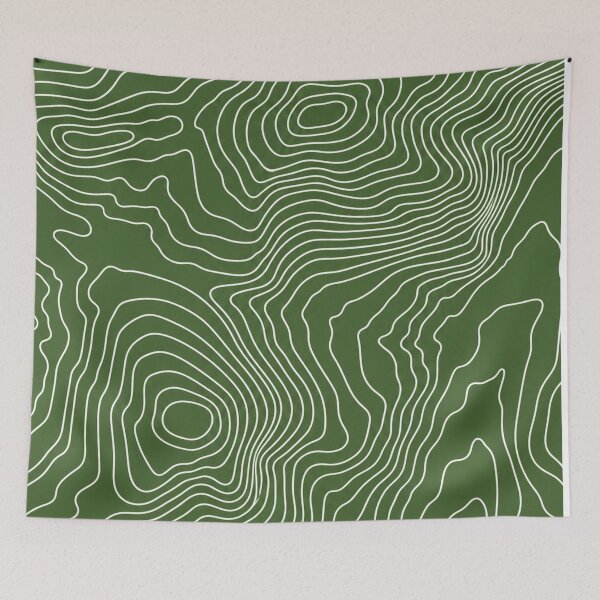 Item preview, Rooted In Wildness Topo Map designed and sold by DemanDFashionFactroy.
