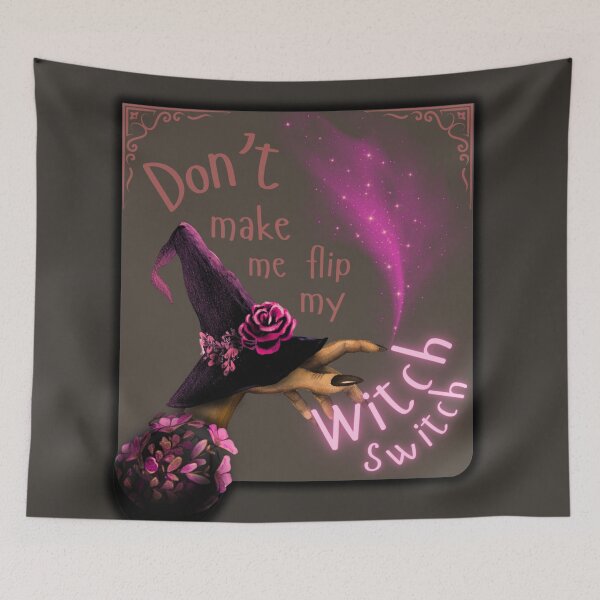 Item preview, Don't Make Me Flip My Witch Switch designed and sold by ArtistsAtticWI.