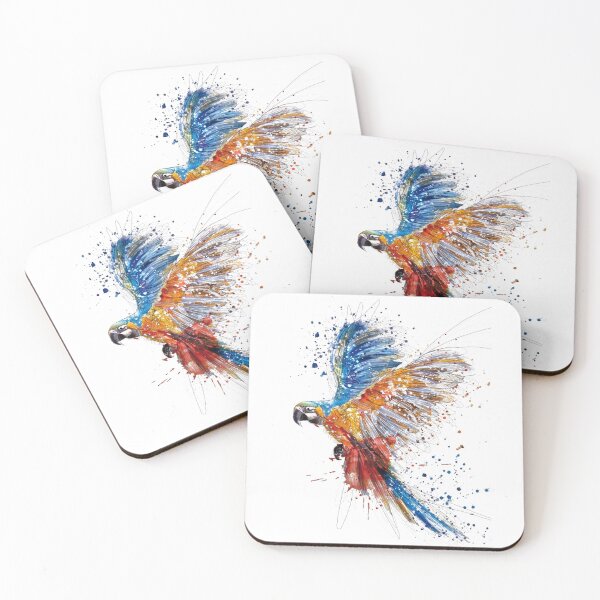 Item preview, Watercolor Macaw designed and sold by SKM.