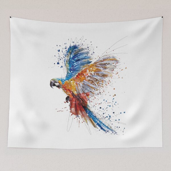 Item preview, Watercolor Macaw designed and sold by Khan06.