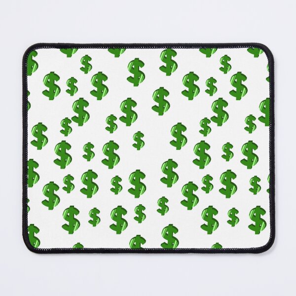 Item preview, Neon Dollar Matrix Pattern designed and sold by Sock Garden.