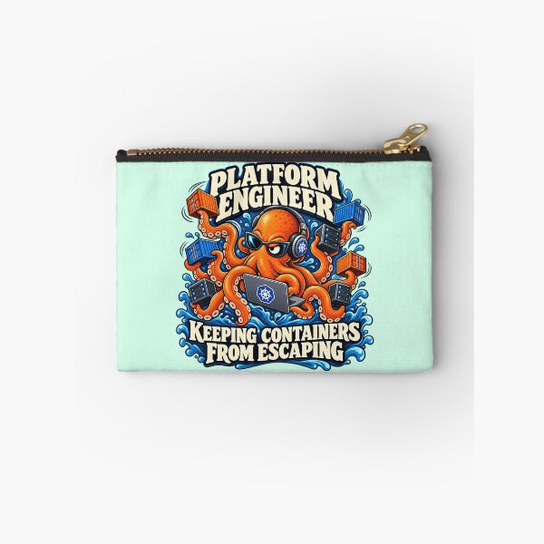 Item preview, Platform Engineer - Funny Container Juggling Octopus designed and sold by Ink and Wink.