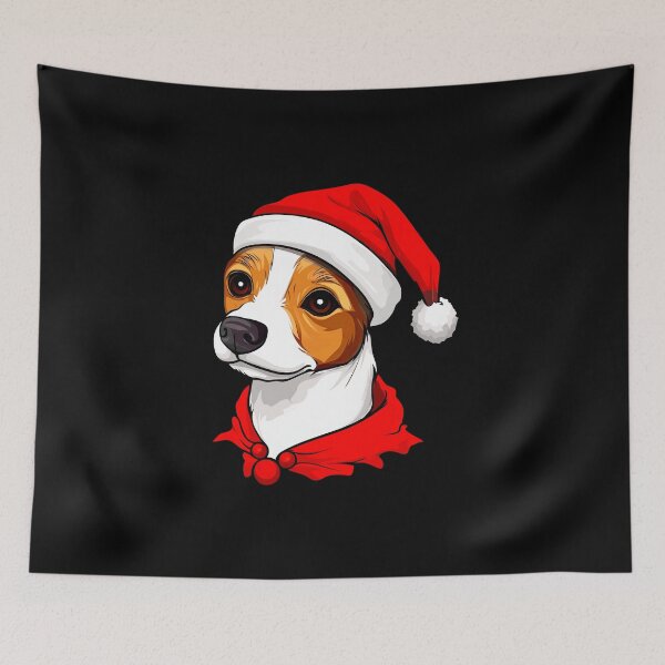 Item preview, Jack Russell Terrier Christmas designed and sold by Soulskier.