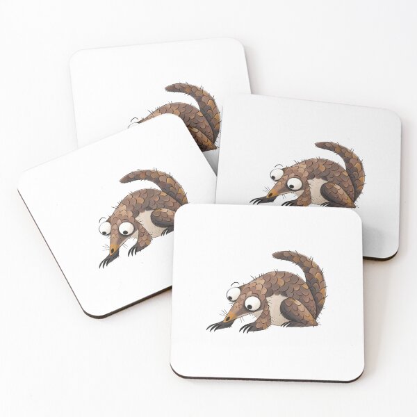 Item preview, Pangolin in a Sideways Stretch designed and sold by The-Art-of-D.
