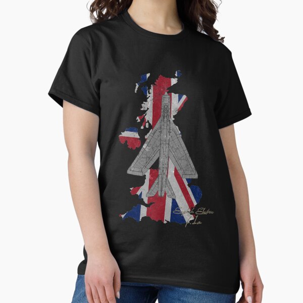 Item preview, Englisch Electric Lightning F.1 Royal Air Force RAF Jet Fighter Vintage Union Jack Flagge Design designed and sold by RealPilotDesign.