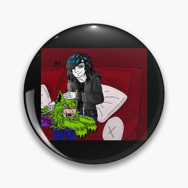 Item preview, Anime Style Character Comforting Creature with Green Furry Features designed and sold by fibiiistd.