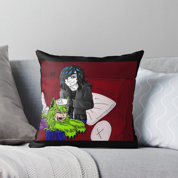 Item preview, Anime Style Character Comforting Creature with Green Furry Features designed and sold by fibiiistd.
