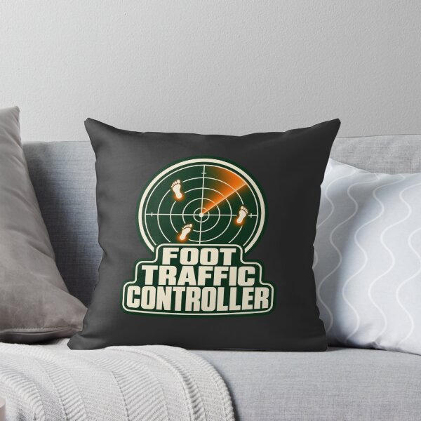 Item preview, Foot Traffic Controller – Funny Footprint Graphic designed and sold by Bernd Friese.