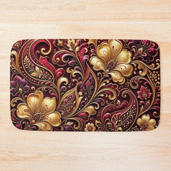 Item preview, Luxury Golden Peacock Ornate Mandala Crest designed and sold by Breezes-of-Ida.