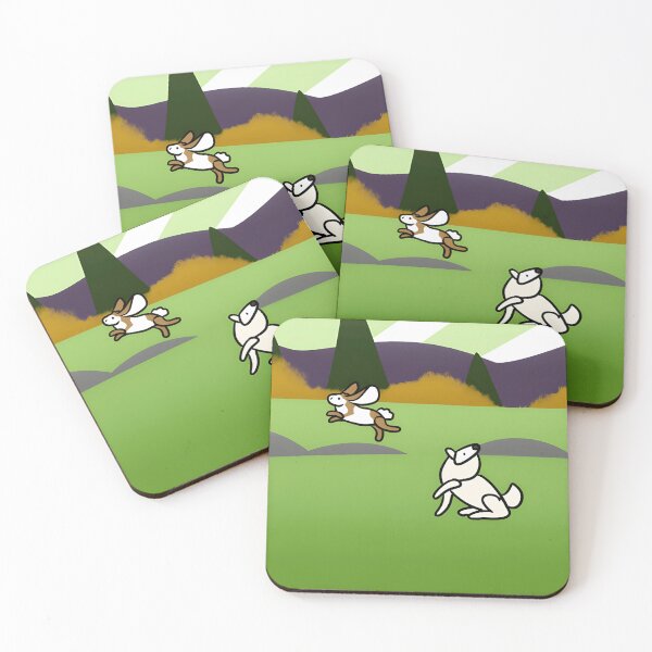 Item preview, Hare and Hound Outdoor Chase Cartoon designed and sold by fibiiistd.