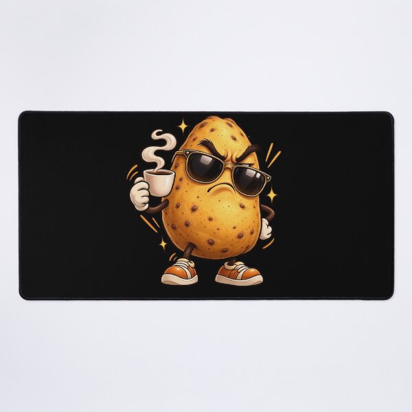 Item preview, Grumpy Potato Funny Food Character designed and sold by Haji  Kamora.