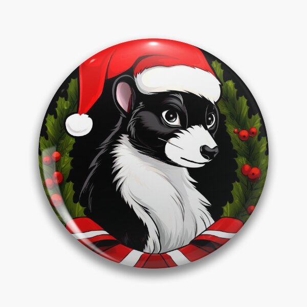 Item preview, Santa Claus Skunk designed and sold by Soulskier.