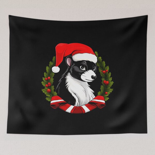 Item preview, Santa Claus Skunk designed and sold by Soulskier.