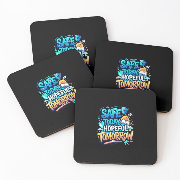 Item preview, Safe Today Hopeful Tomorrow Positive Graffiti Art Oregon School designed and sold by AmeliaShirts.