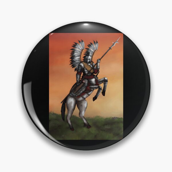 Item preview, Polish Winged Hussar Knight with Lance on Horseback designed and sold by fibiiistd.
