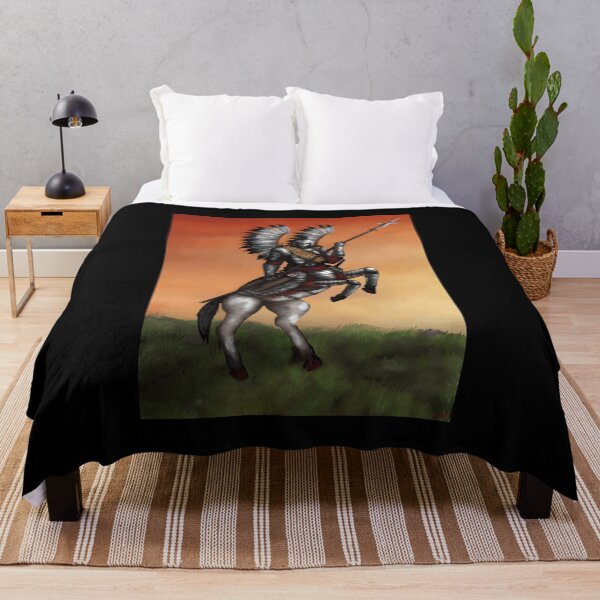 Item preview, Polish Winged Hussar Knight with Lance on Horseback designed and sold by fibiiistd.