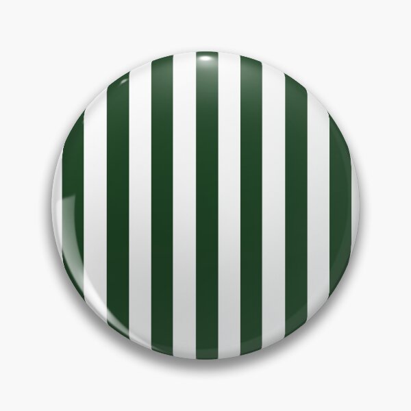 Item preview, Forest green and white vertical stripes pattern designed and sold by RishabhArts1.
