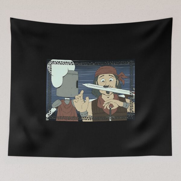 Item preview, Cousin Monty Sword Swallowing Cartoon Art designed and sold by fibiiistd.